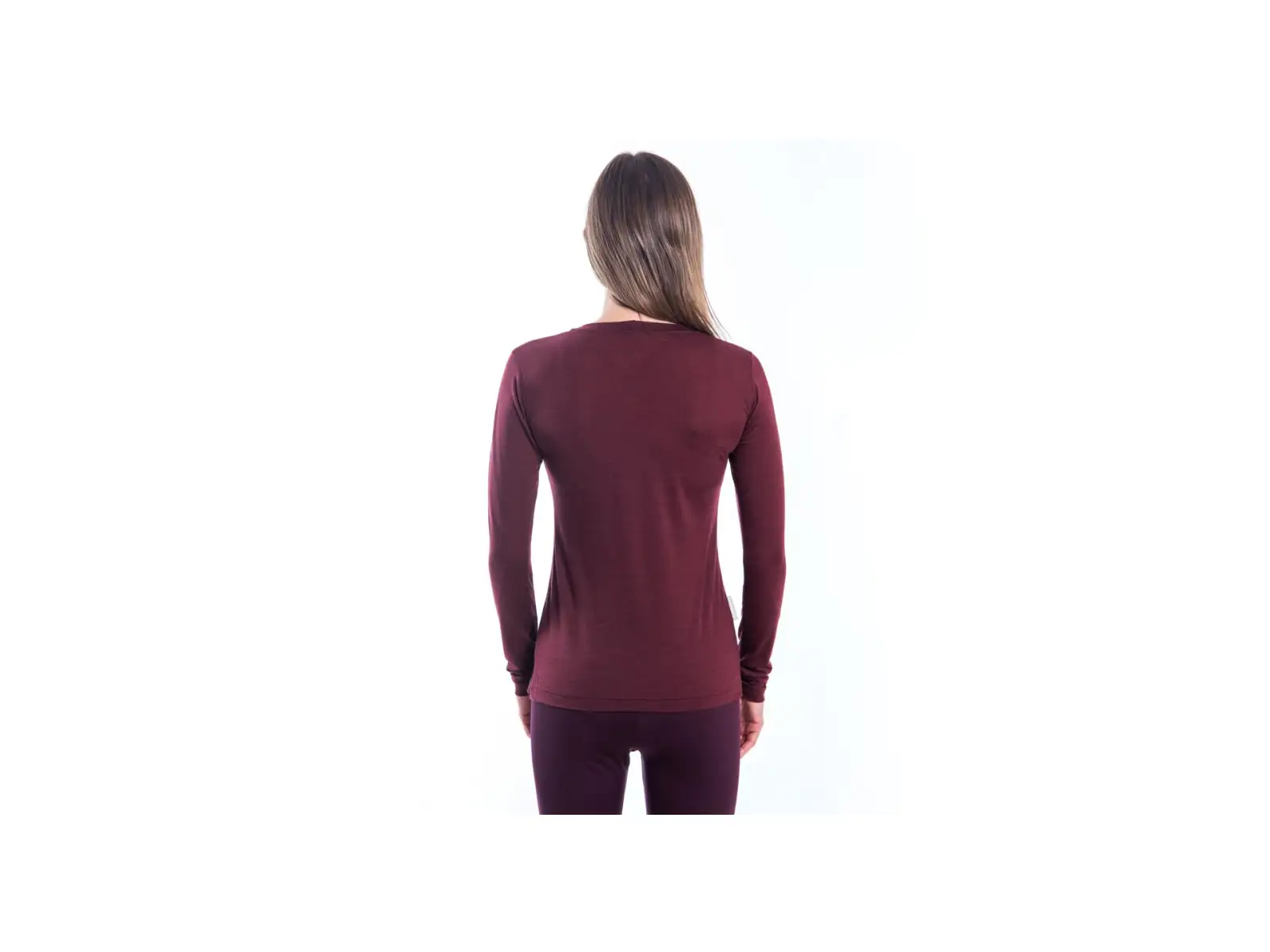 Sensor Merino Air PT Hills women's long sleeve shirt Port Red