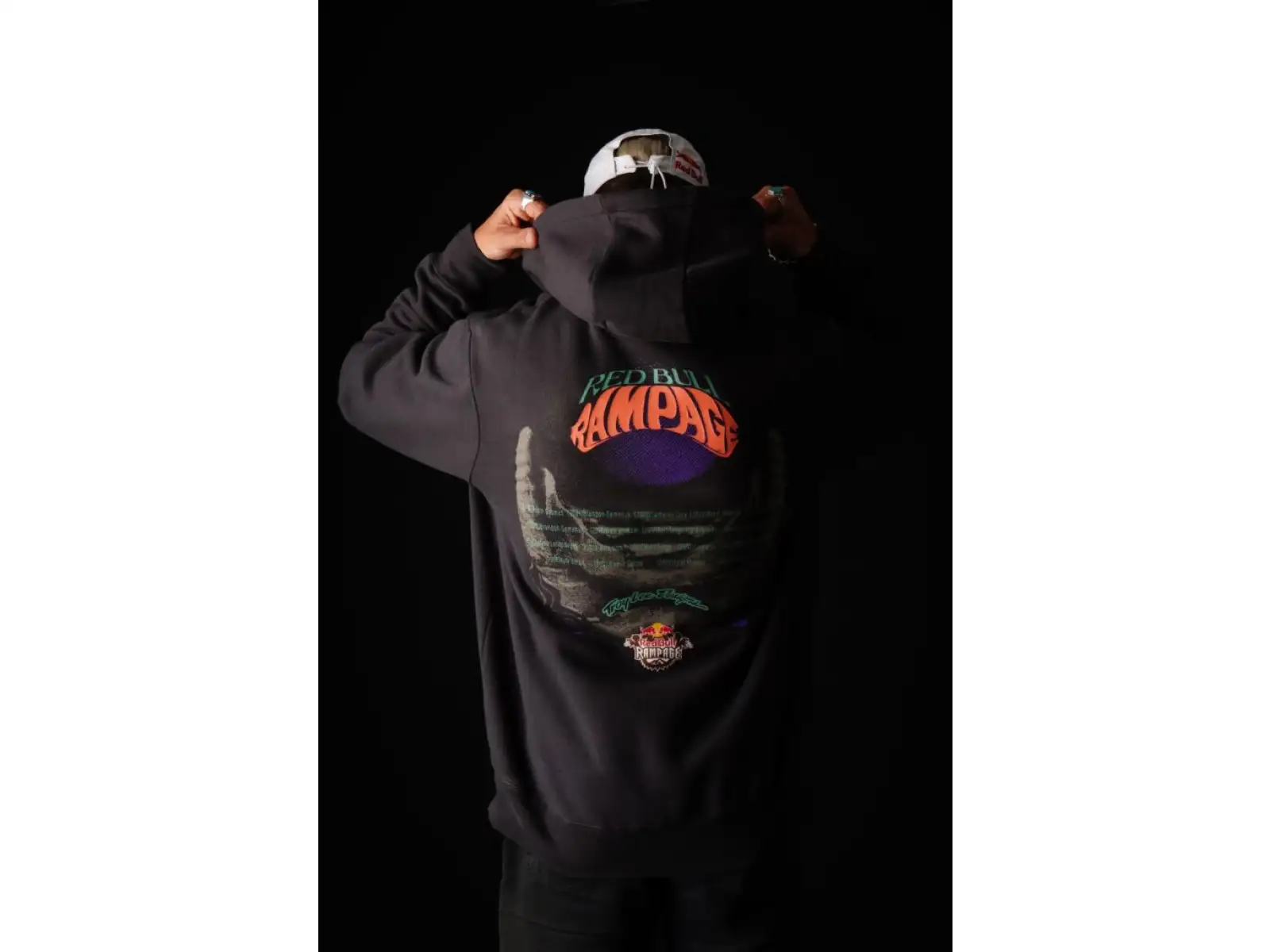Troy Lee Designs x Redbull Rampage Intergalactic hoodie Coal