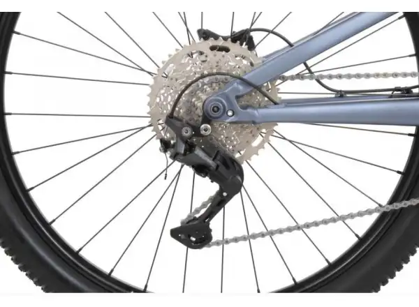 Rock Machine Blizzard INT e30-29 Matt Metalic Blue/Red full-suspension e-bike