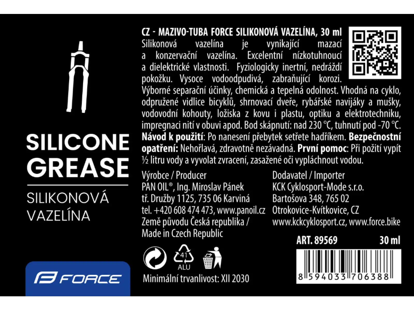Force silicone grease 30ml