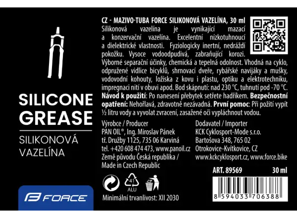 Force silicone grease 30ml