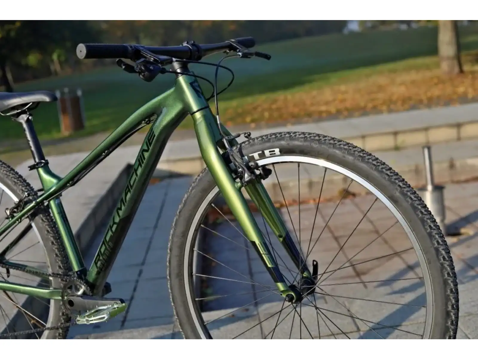 Rock Machine Thunder 29 VB kids bike Khaki/Black SAMPLE