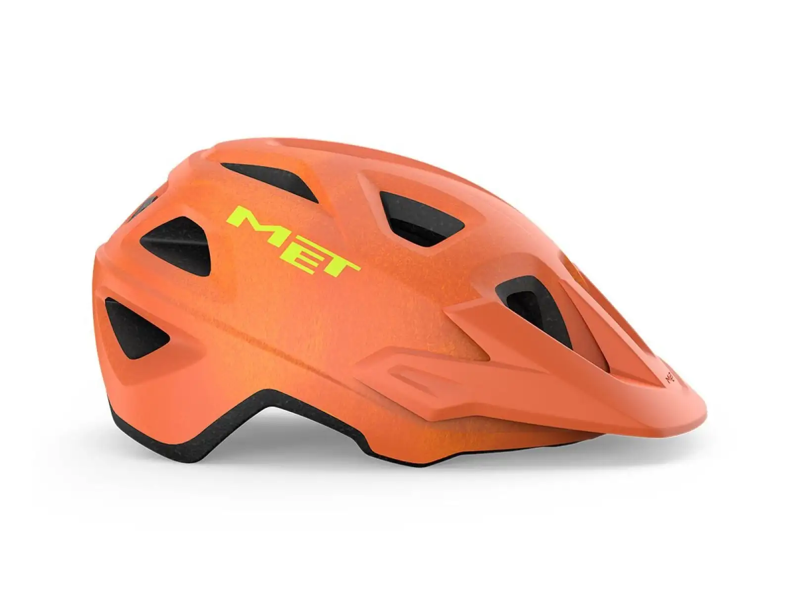 MET Eldar cycling helmet orange matte size UNI