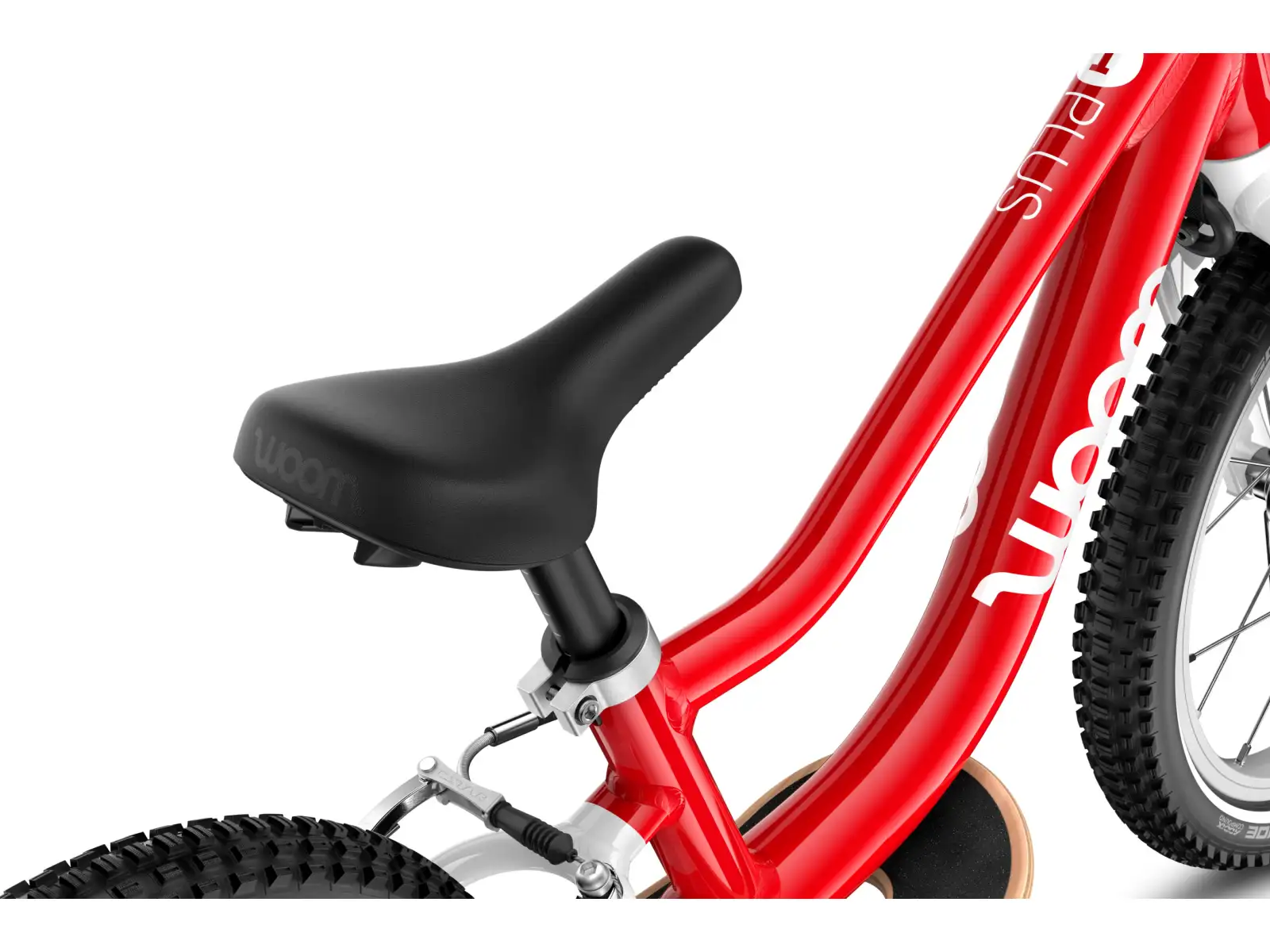 Woom GO 1 Plus children's balance bike 14" Red