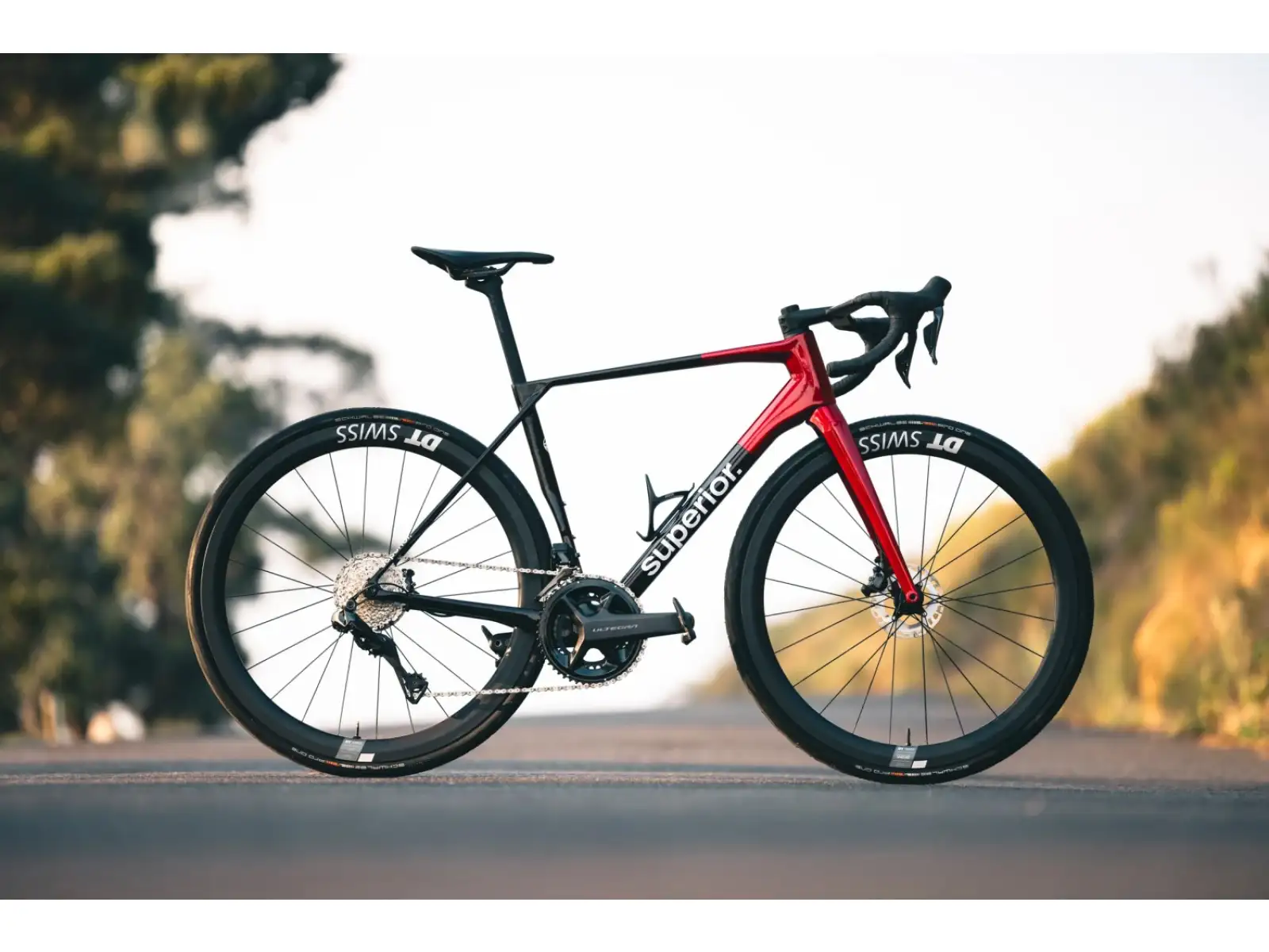 Superior X-Road 9.8 GF road bike gloss carbon red