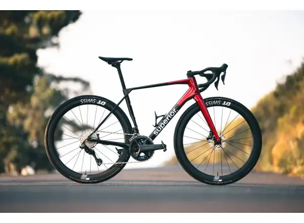 Superior X-Road 9.8 GF road bike gloss carbon red