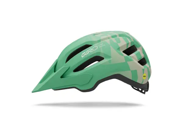 Giro Fixture II MIPS Youth children's helmet Mat Green Rush