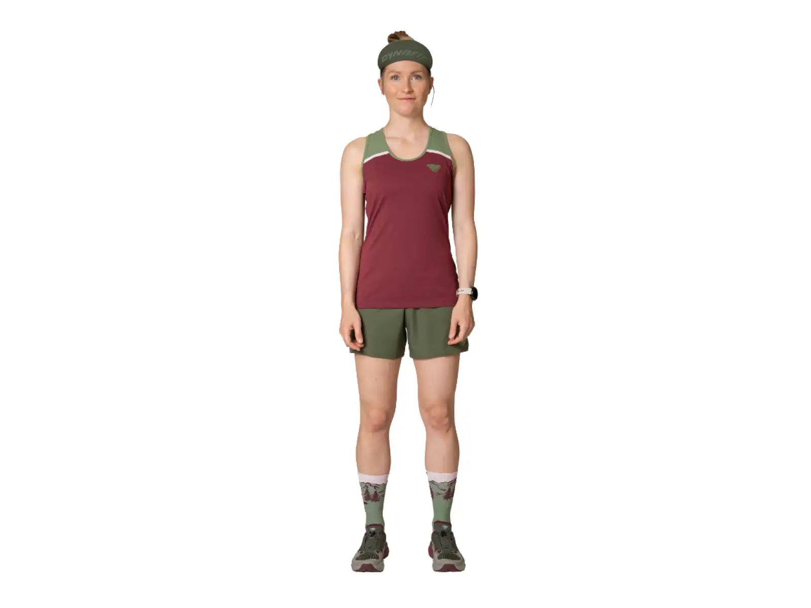 Dynafit Alpine Pro women's tank top Burgundy