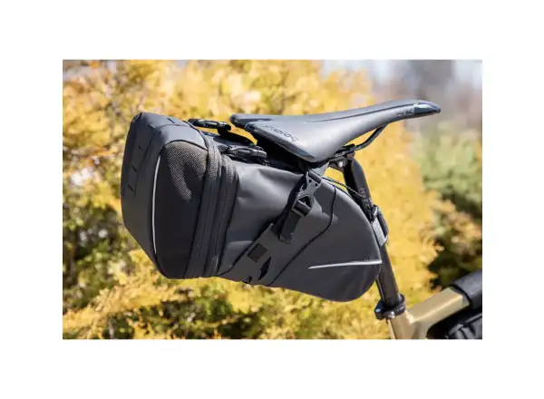 Force Adventure XL saddle bag under the saddle
