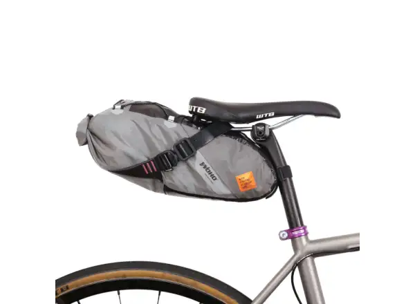 Woho X-Tourning Dry Bag saddle bag 5-7 l Honeycomb Iron gray size S