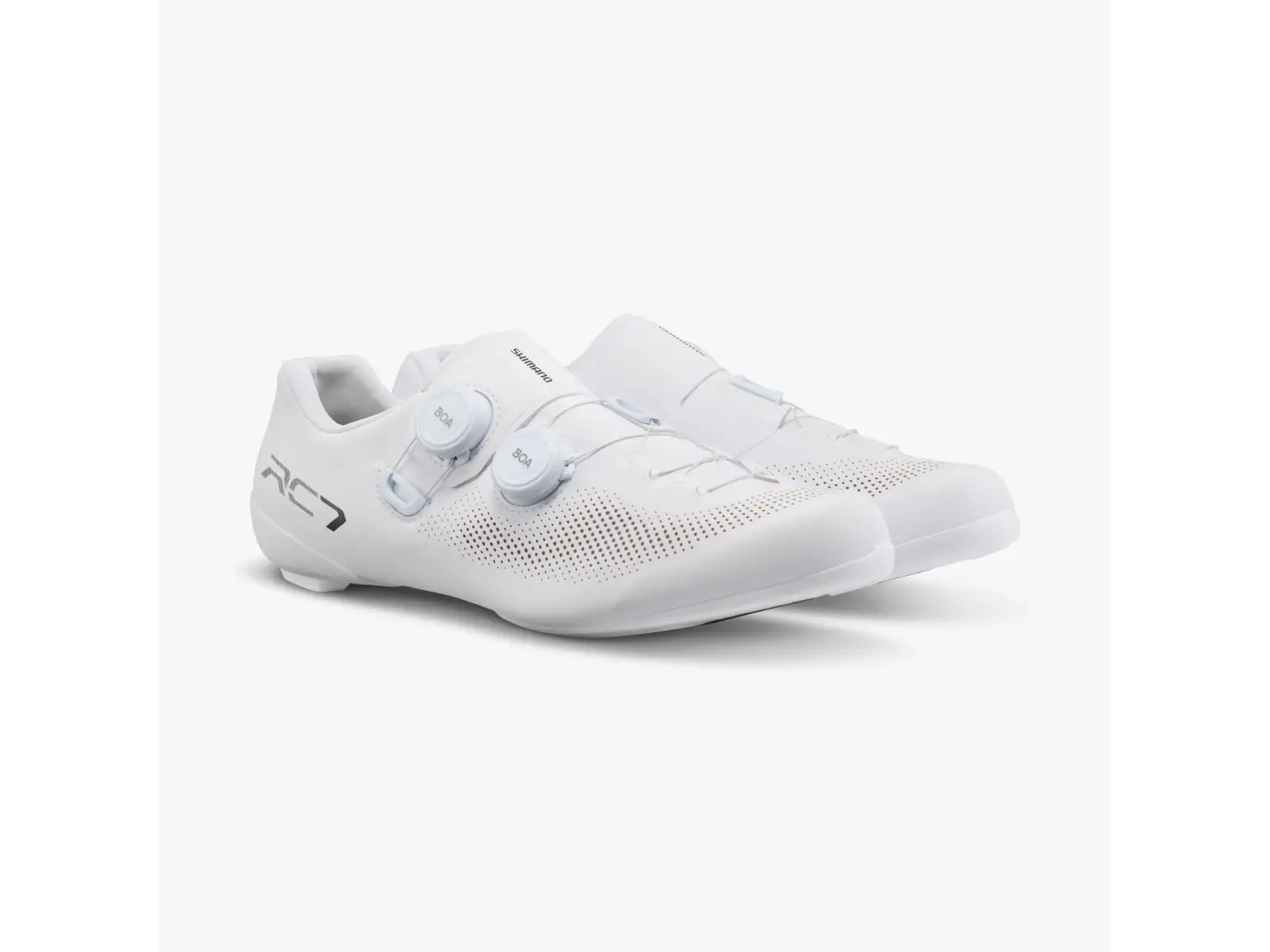 Shimano SH-RC703 men's road cycling shoes white