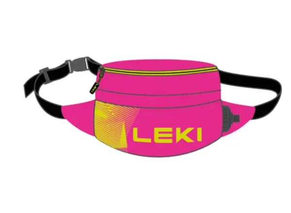 Leki Drinkbelt Thermo Compact waist pack Neonpink-neonyellow, UNI