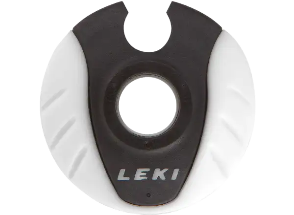Leki Alpine basket Cobra plate Black-white