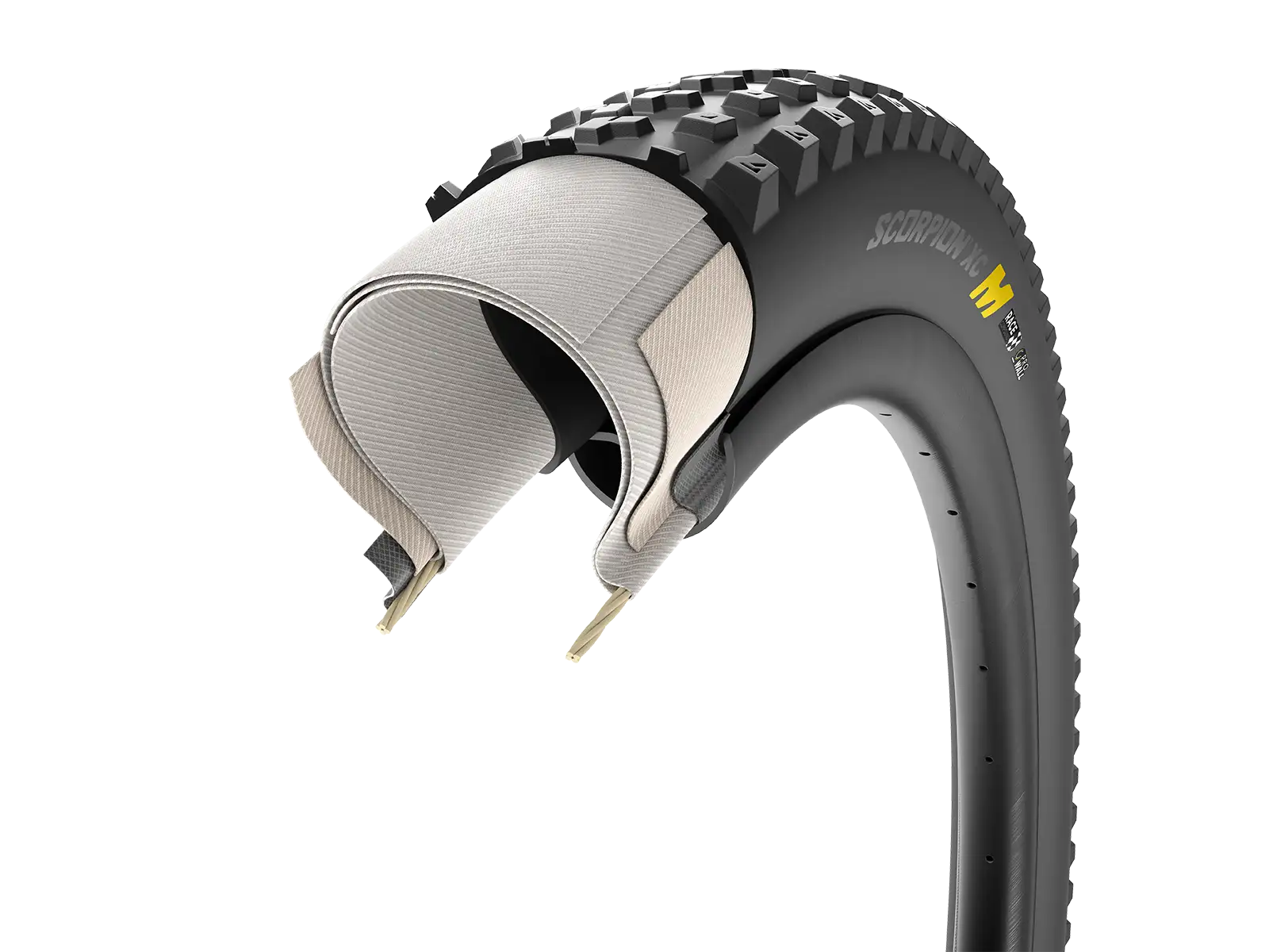 Pirelli Scorpion XC M Team Edition 29x2,4" tire kevlar silver