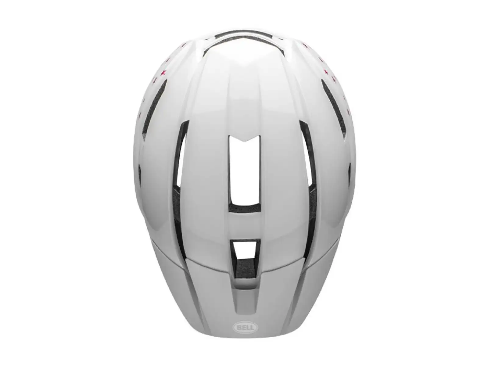 Bell Sidetrack II Youth kids helmet White Stars