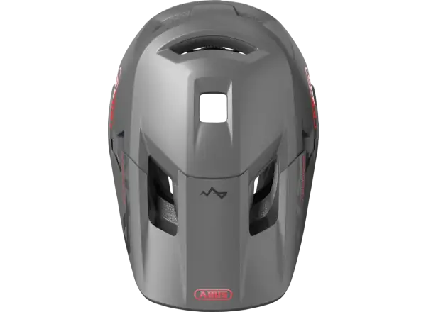 Abus YouDrop FF kids helmet Ti Silver