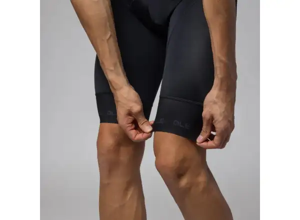 Alé PR-E Strada 2.0 men's shorts with insert and bib Black