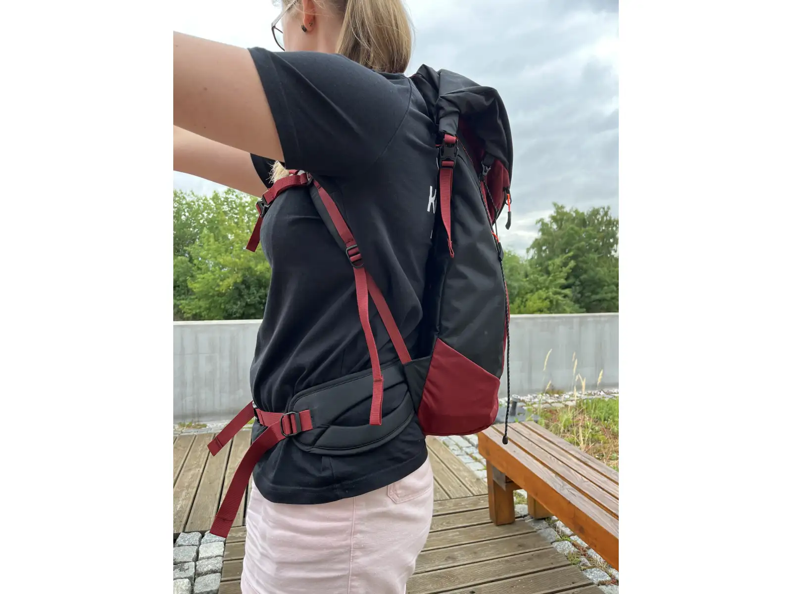 Salewa Puez women's backpack 32 l + 5 l Syrah/Black Out