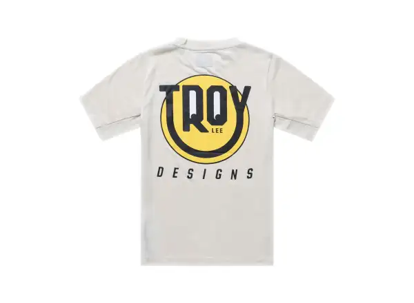 Troy Lee Designs Youth Skyline Ride kids jersey short sleeve Tee Happy Pumice