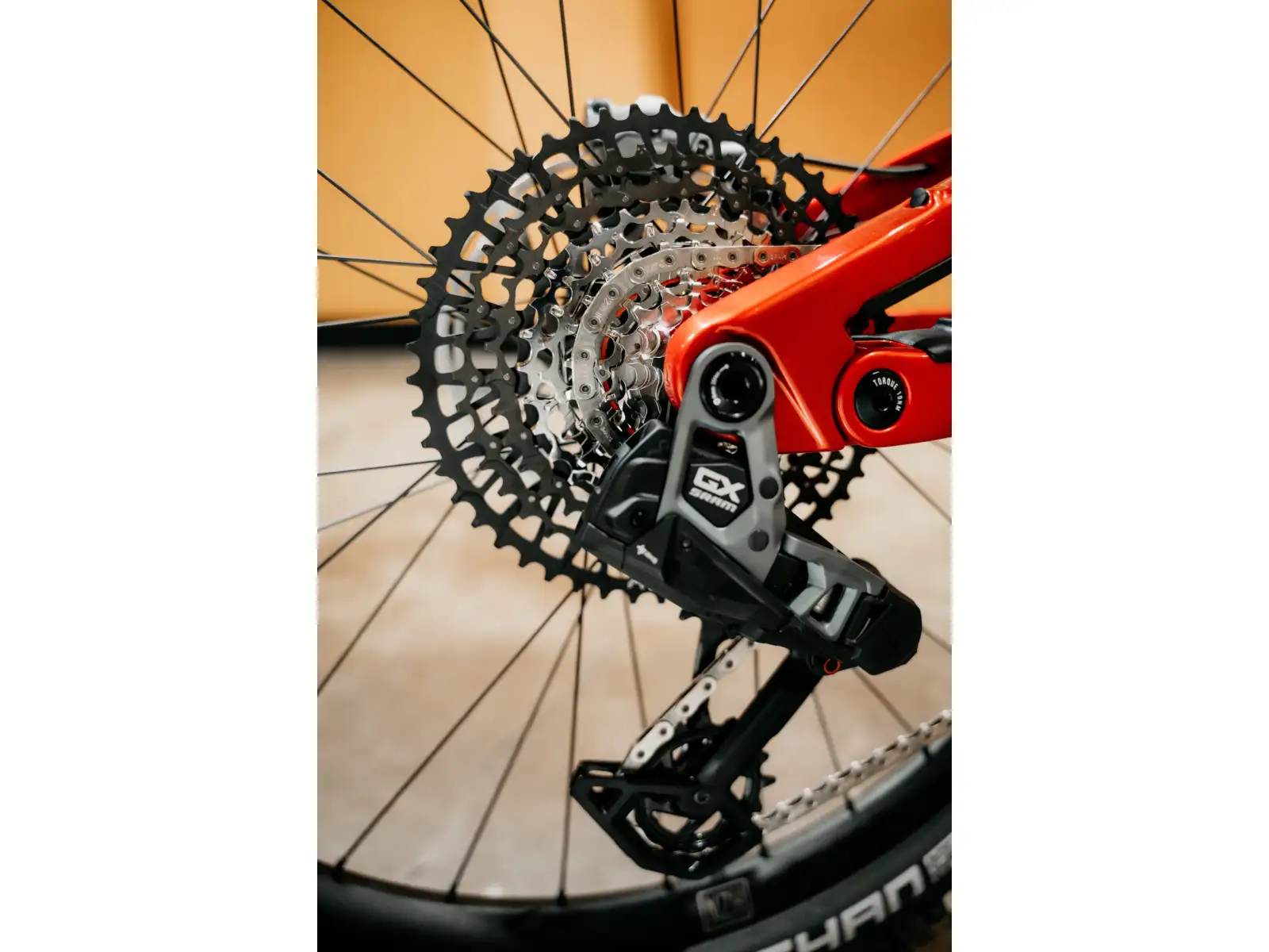 Nukeproof Mega Carbon Pro 290 T-GX full-suspension bike Red