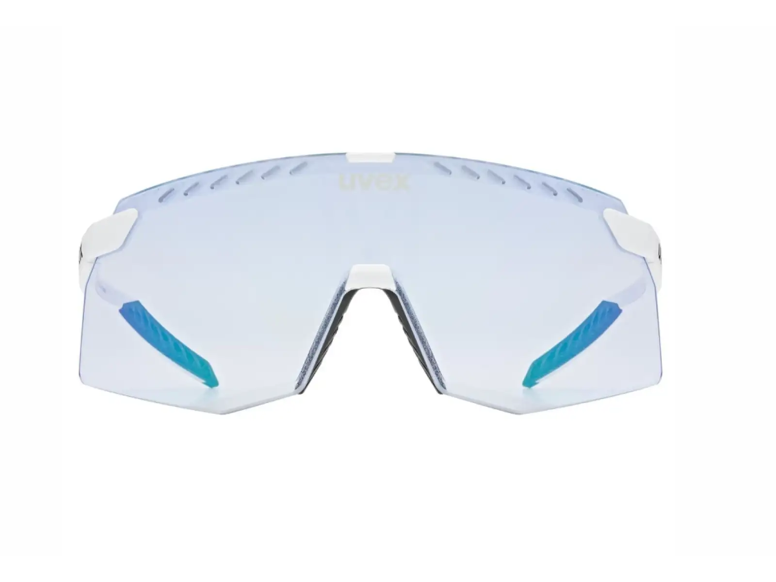 Uvex Pace Stage Variomatic glasses White Matt/Mirror Blue