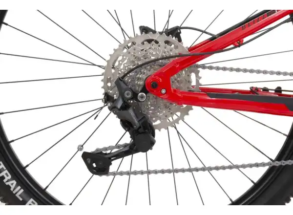 Rock Machine Blizz INT e40-29 mountain e-bike gloss red/silver/black