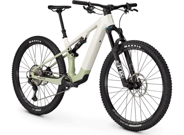 Focus Vam2 SL 9.8 lightweight full suspension e-bike white glossy/skygrey glossy