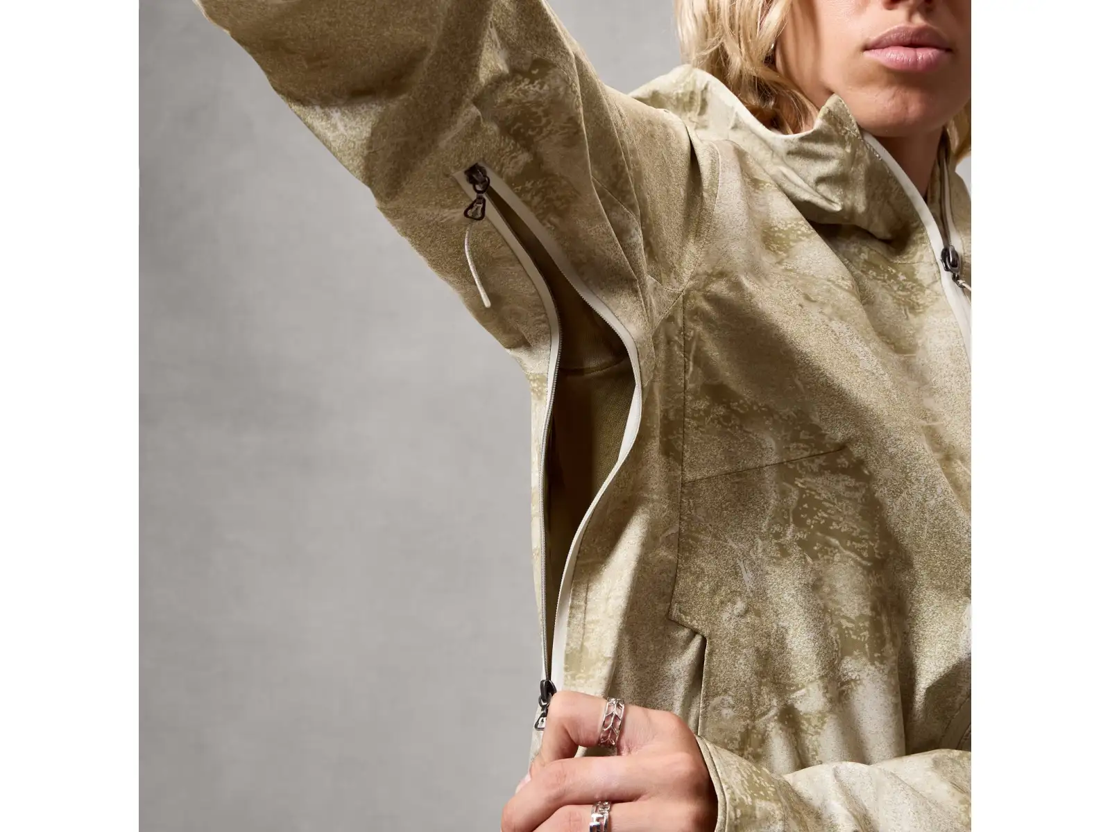 Endura Alltrack Rout Waterproof women's jacket Stone