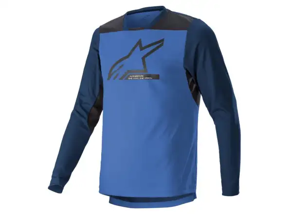 Alpinestars Drop 6.0 V2 men's jersey long sleeve Mid Blue/Black