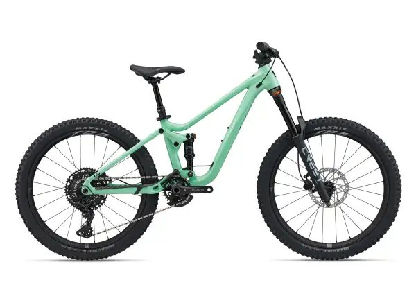Liv Faith 24 children's full-suspension bike Neo Mint