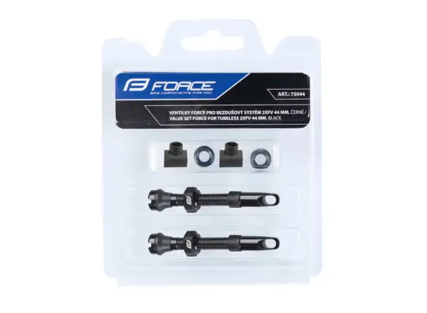 Force valves for tubeless system 2xFV 44 mm black