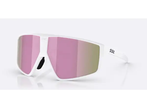 Bliz P002 sunglasses Matte White/Brown/Pink