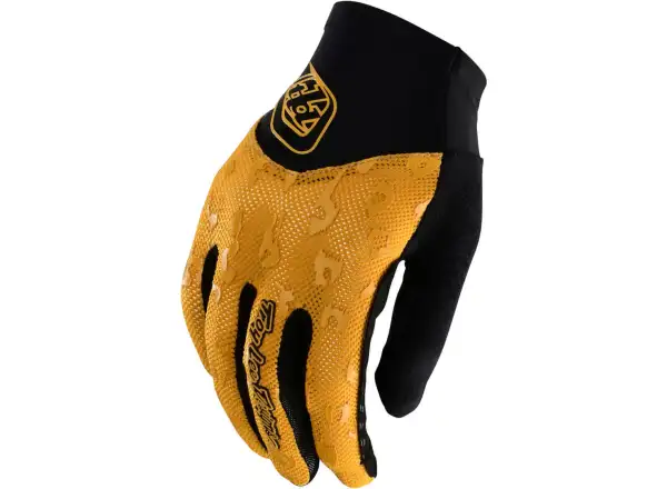 Troy Lee Designs Ace 2.0 Panther women's gloves honey