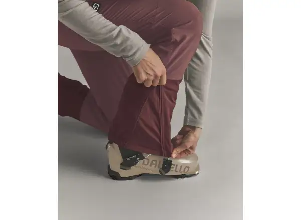 Ortovox Venet Softshell Stretch Pants women's softshell pants Chestnut