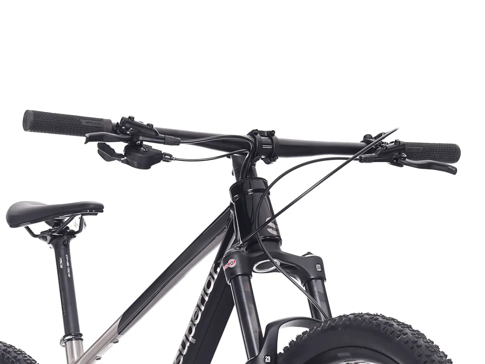 Superior XP 6.1 mountain bike Gloss Brush Alu/Black