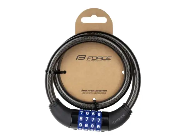 Force L12/650 mm combination lock black