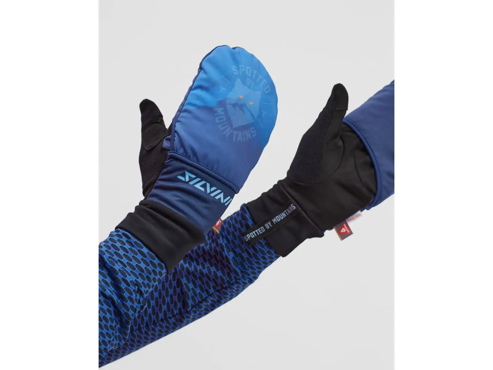 Silvini Montignoso gloves black/neon