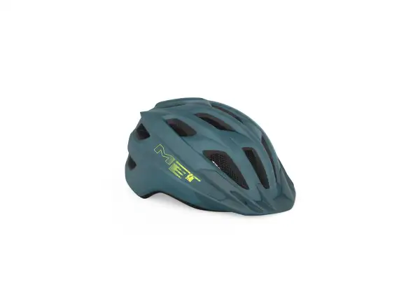 MET Crackerjack helmet petrol blue matte