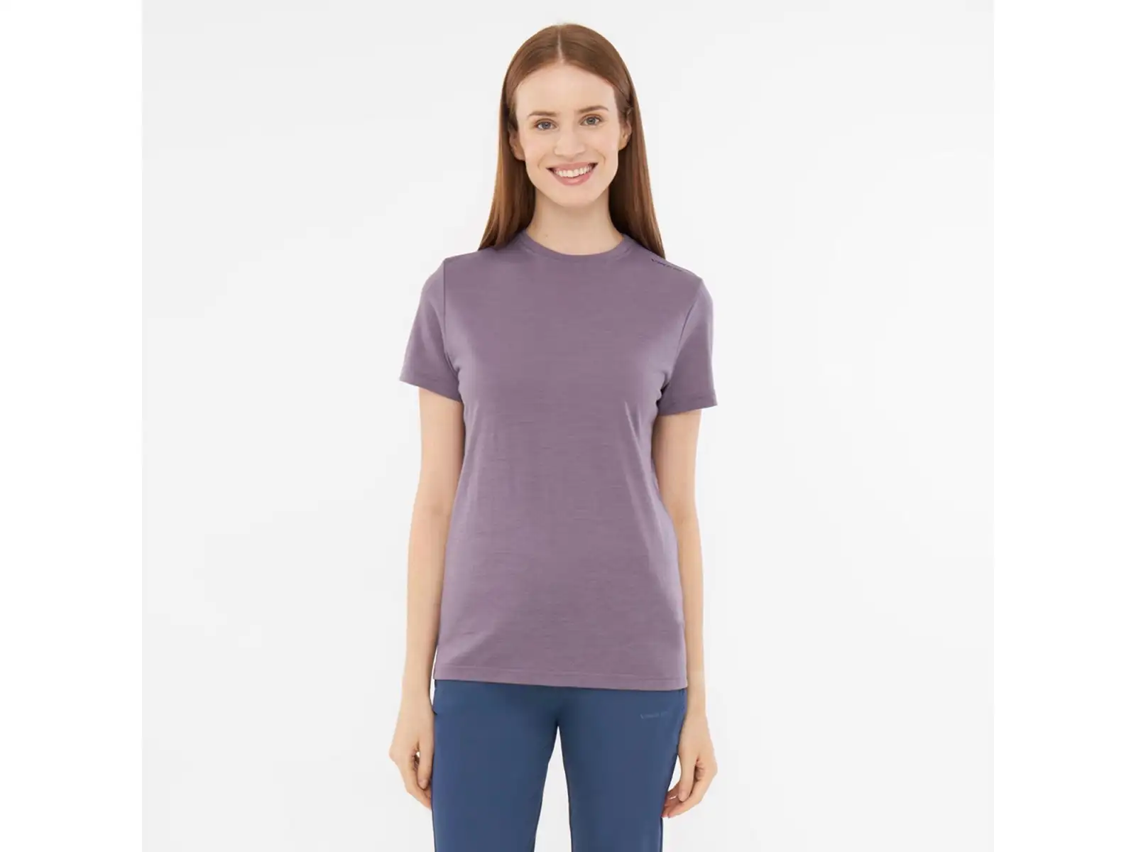 Viking Salen women's T-shirt short sleeve purple
