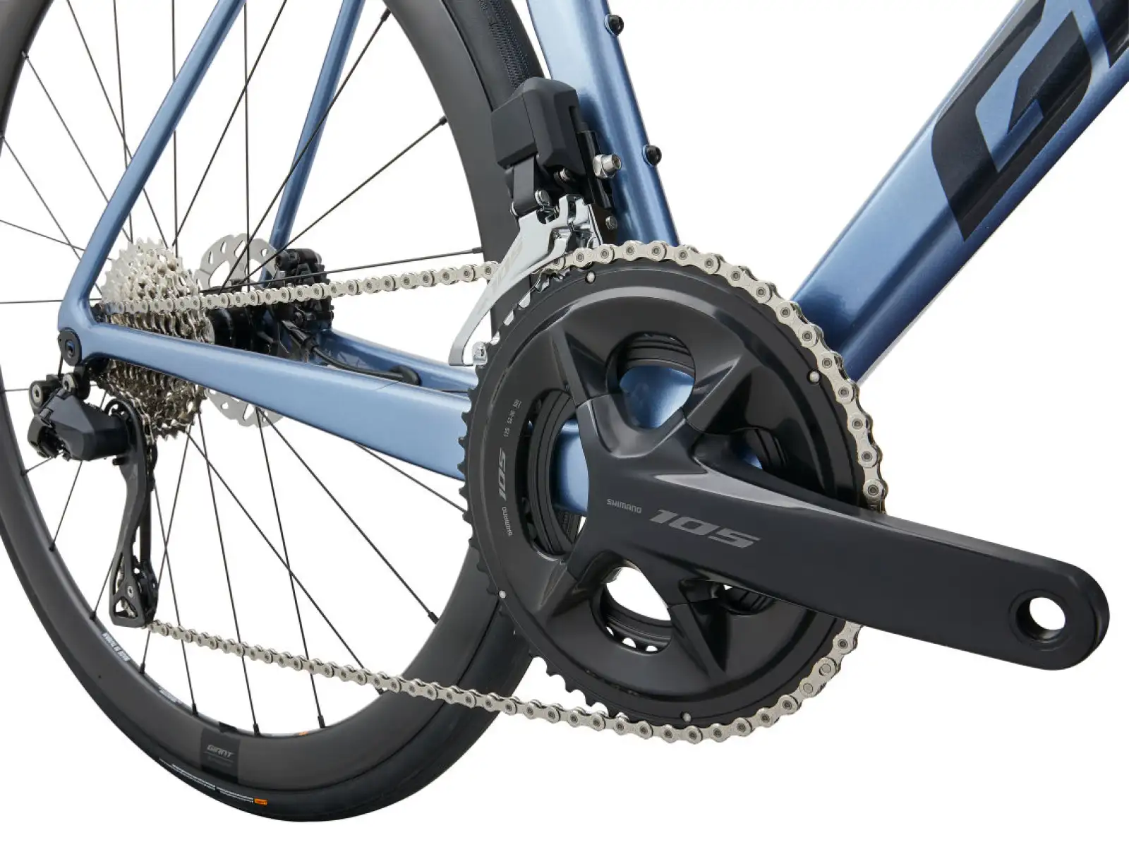 Giant TCR Advanced 0 PC road bike Frost Silver