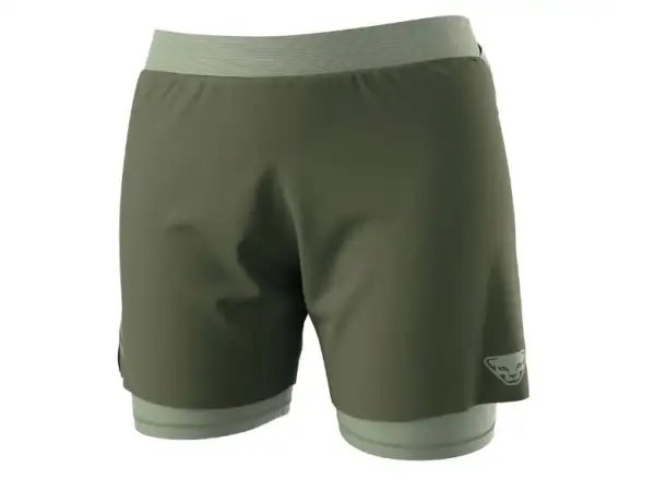 Dynafit Alpine Pro 2in1 women's running shorts Thyme
