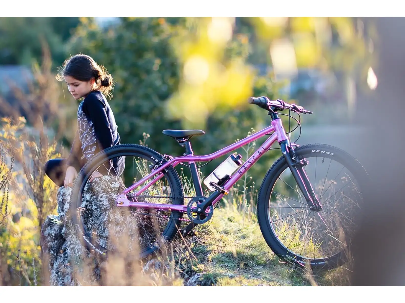 Rascal 24 7 sp. Shimano Nexus children's bike Raspberry
