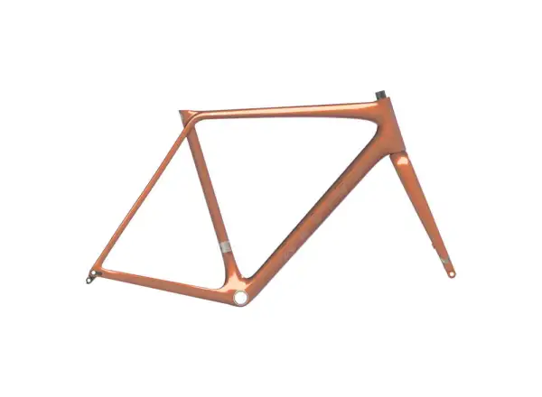 Allied Cycle Works Alfa Disc road frameset Harlequin Magenta to gold