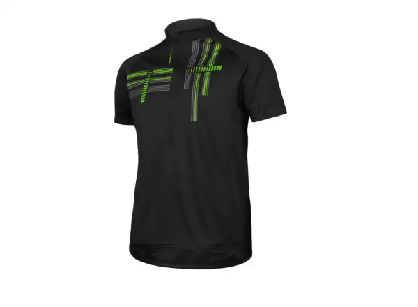 Etape Freetime men's jersey short sleeve black/green
