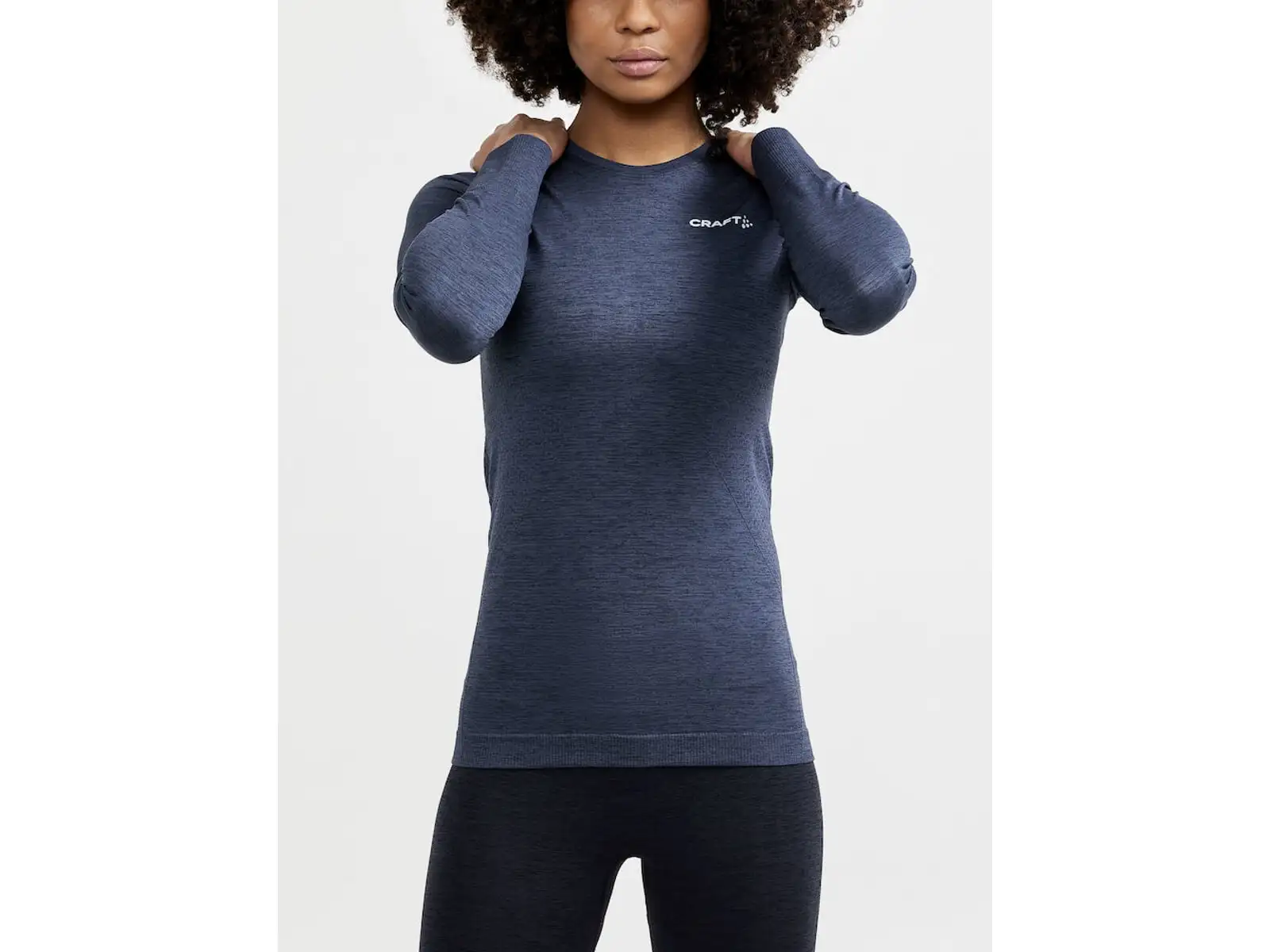 Craft Core Dry Active Comfort women's long sleeve shirt dark blue