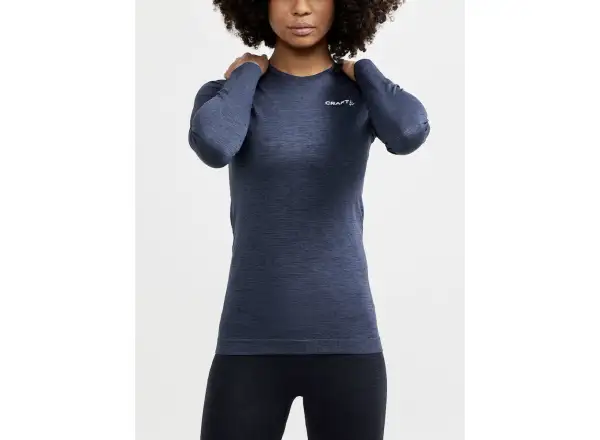 Craft Core Dry Active Comfort women's long sleeve shirt dark blue