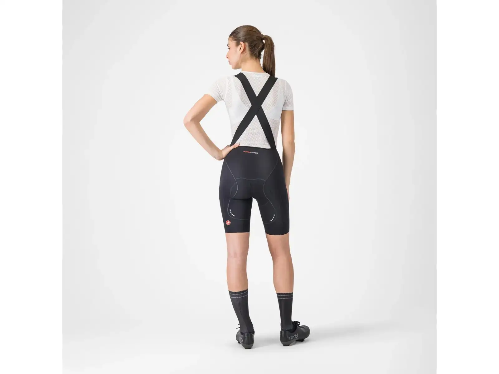 Castelli Free Aero Race S women's bib shorts Black