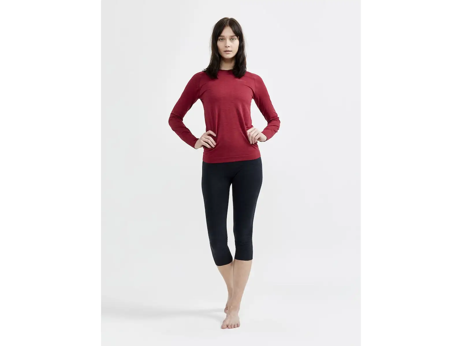 Craft Core Dry Active Comfort women's 3/4 pants black