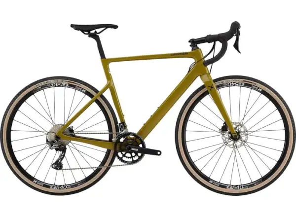 Cannondale SuperSix Evo SE 2 gravel bike Olive Green