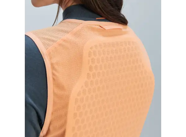 POC VPD Air Vest women's protective vest Apricot Sunstone